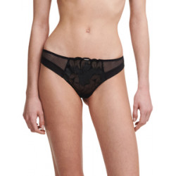 TANGA CHANTELLE FLEURS SIGNATURE SIMILI CUIR